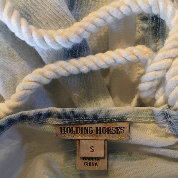 Anthropologie Holding Horses Riviera Sky Dress - Picture 7 of 8